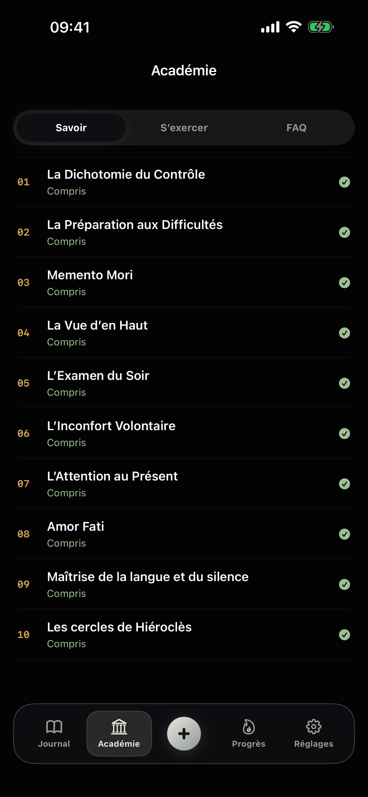 Fonction principale de Ataraxia